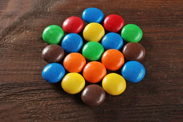 Kolorowe cukierki na tle — Zdjęcie stockowe