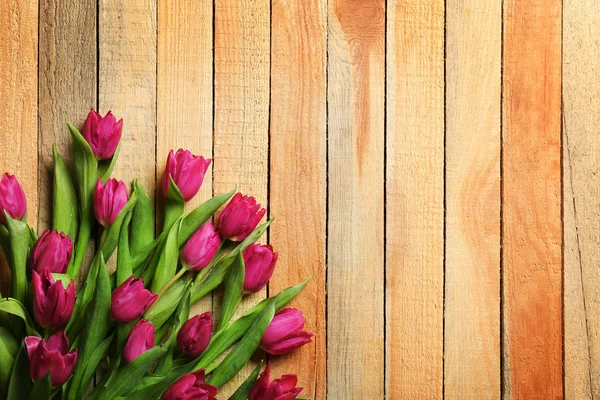 Schöne Tulpen auf dem Hintergrund — Stockfoto