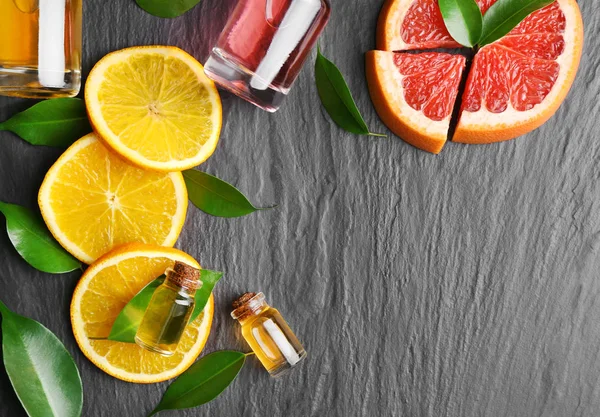 Aroma olie met citrus — Stockfoto