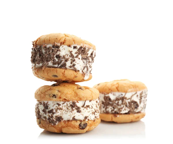 Sanduíches de biscoito de sorvete — Fotografia de Stock