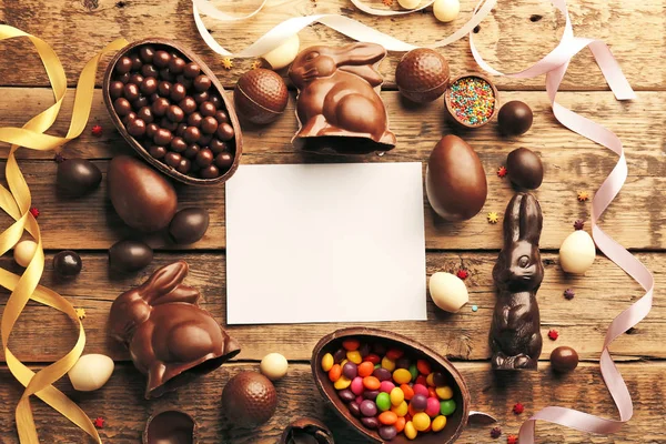 Chocolate Easter sweets — Stock Photo, Image