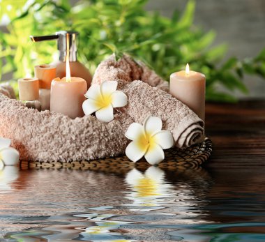 Güzel spa kompozisyonu 