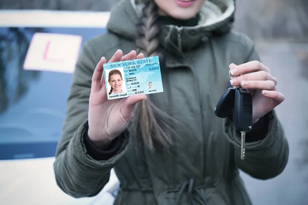 Driving License Coconut Kitty Id Card