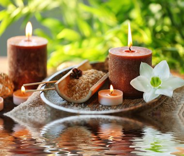 Güzel spa kompozisyonu 