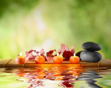 Güzel spa kompozisyonu 