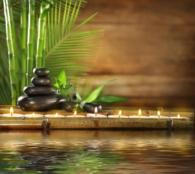 Güzel spa kompozisyonu 