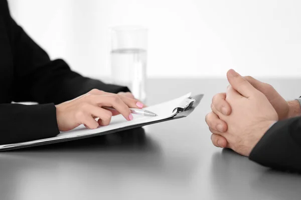 Concepto de entrevista laboral — Foto de Stock