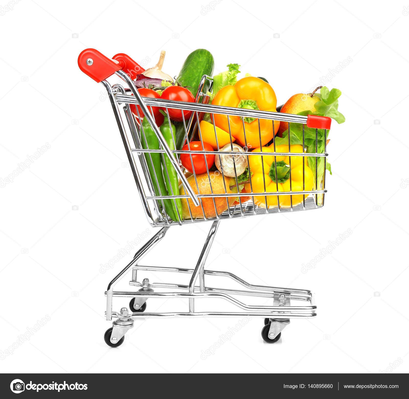Fresh vegetables and fruits — Stock Photo © belchonock 140895660