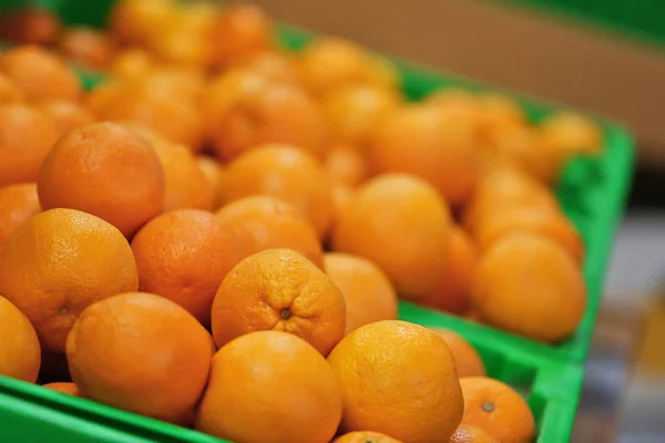 Fresh fruit in boxes