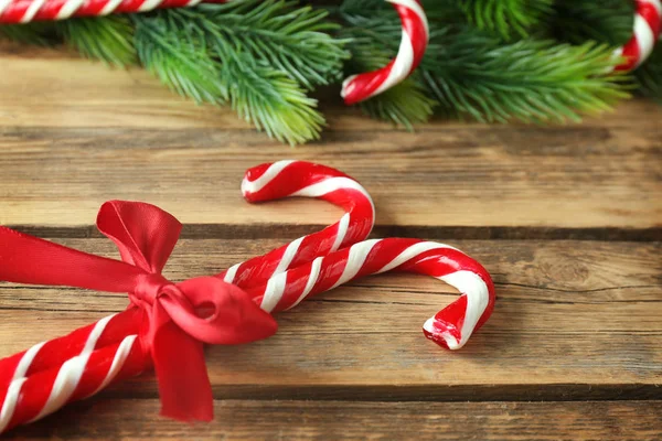 Sweet Candy canes — Stock Photo, Image
