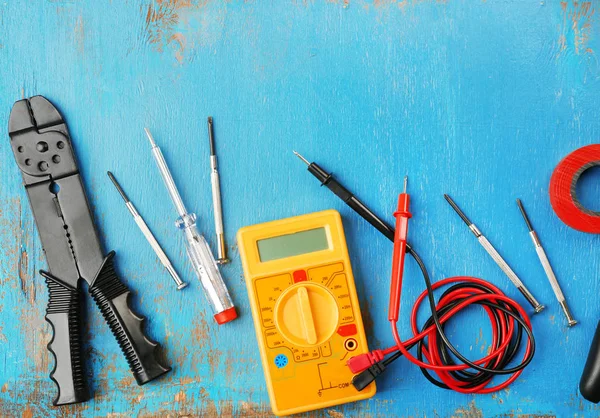 Different electrical tools — Stock Photo, Image
