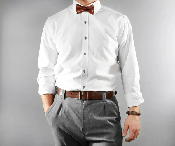 Man in stylish clothing — Stock Photo, Image
