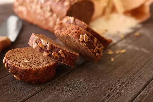 Sliced bread  closeup — Stock Photo, Image