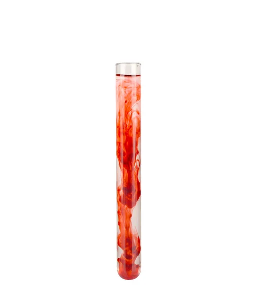 Tubo de ensayo con muestra de sangre —  Fotos de Stock