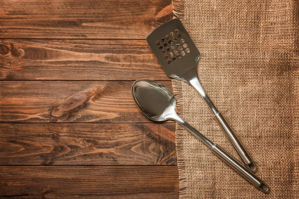 Metal kitchen utensils — Stock Photo, Image