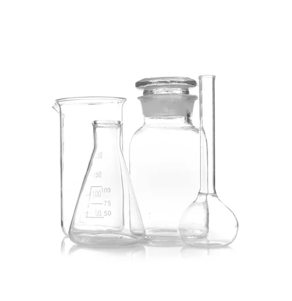 Clean laboratory glassware — Stock Photo, Image