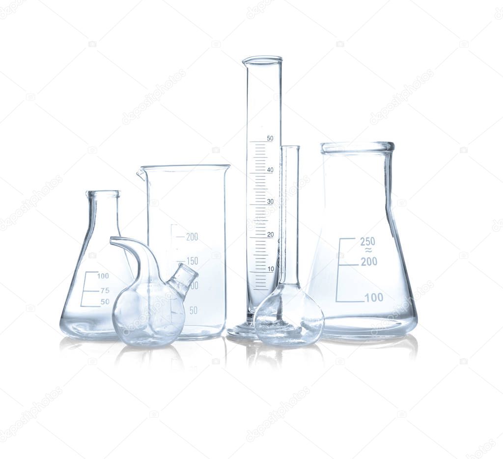 Clean laboratory glassware 