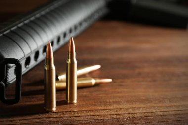 Ahşap arka plan askeri sette