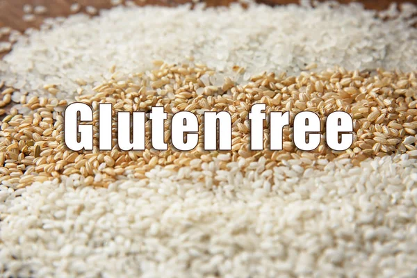 Gluten free food concept