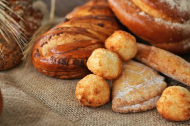 Taze fırın ürünleri 