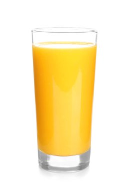 Glass of fresh juice clipart
