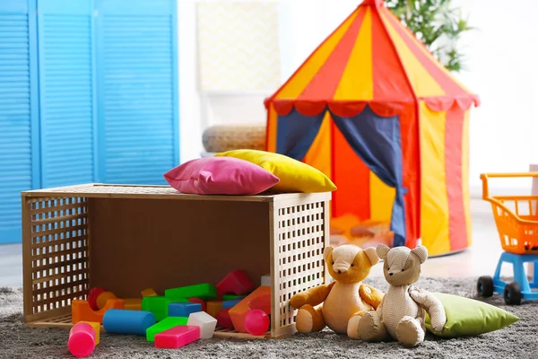 Ruimte voor kinderen spelen — Stockfoto