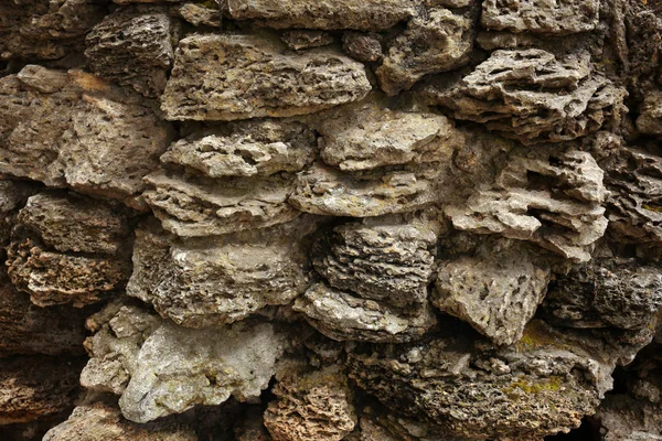 Vecchio muro di pietra — Foto Stock