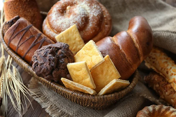 Verse bakkerijproducten — Stockfoto