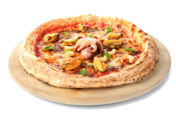 Deliciosa pizza de mariscos — Foto de Stock