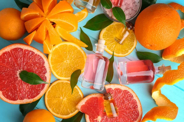 柑橘芳香油 — 图库照片
