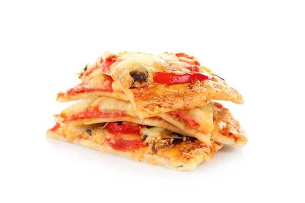 Smakelijke pizza segmenten — Stockfoto