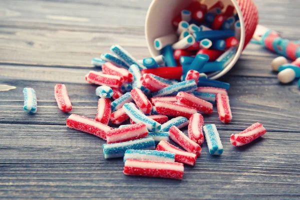 Sortimento de doces deliciosos — Fotografia de Stock
