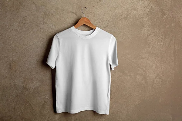 Camiseta blanca en blanco —  Fotos de Stock