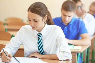 Sınıfta sınıf arkadaşları