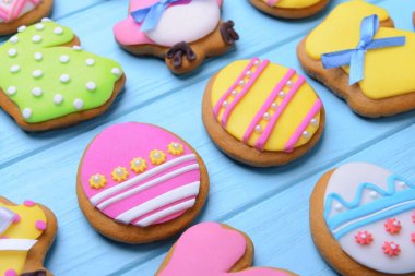 Dekoratif gingerbread Paskalya çerezleri