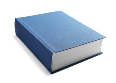 Yeni bir kitap üzerinde beyaz 