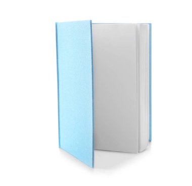 Yeni bir kitap üzerinde beyaz 