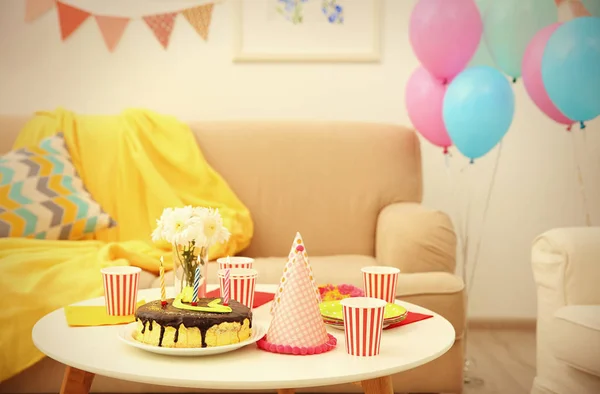 Decorated Birthday room