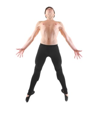 Yakışıklı genç balet 