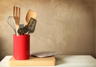 Set of kitchen utensils clipart