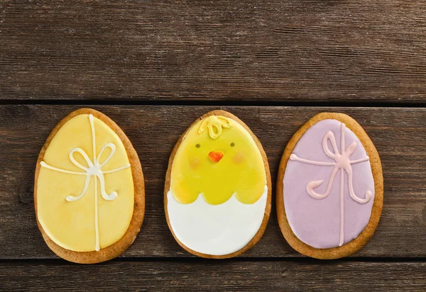 Sırlı Paskalya kurabiyeleri — Stok fotoğraf