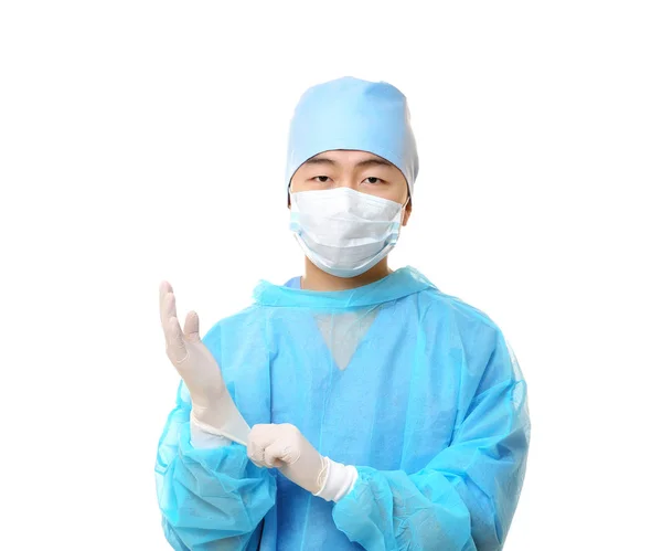 Молодой врач из Азии — стоковое фото
