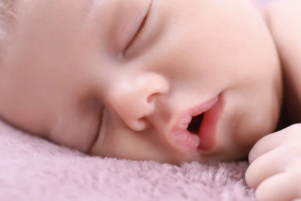 Cute sleeping baby — Stock Photo, Image