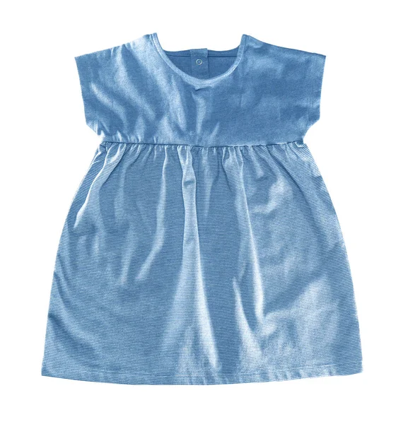Petite robe bleue — Photo