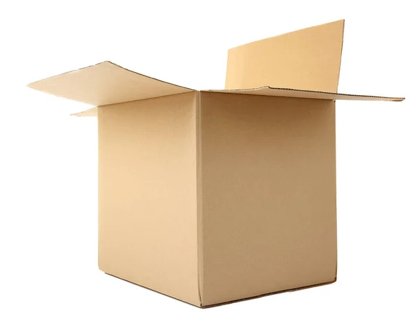 Open cardboard box — Stock Photo, Image