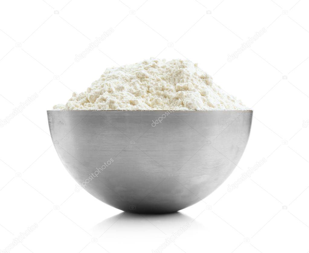 Bowl with flour 
