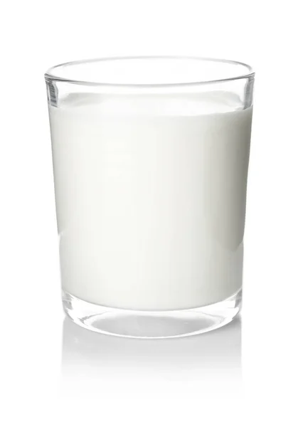Verre de lait savoureux — Photo