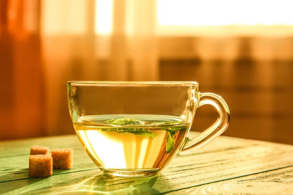 Taza de té de hierbas — Foto de Stock