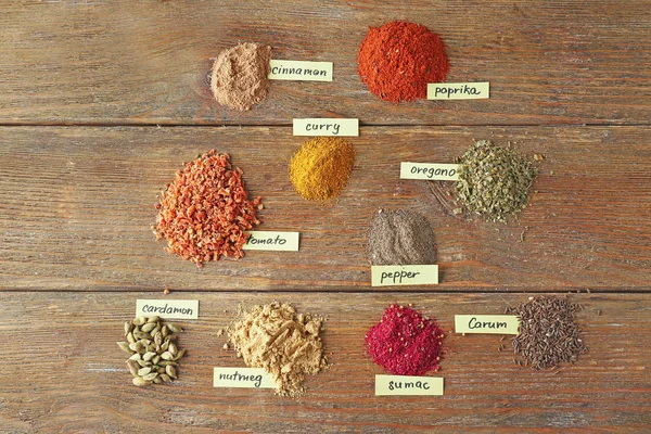 Aromatic raw spices — Stock Photo, Image