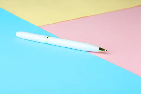 Boş tükenmez kalem — Stok fotoğraf
